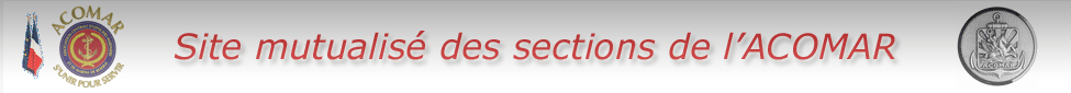 Site mutualisé des sections de l'ACOMAR