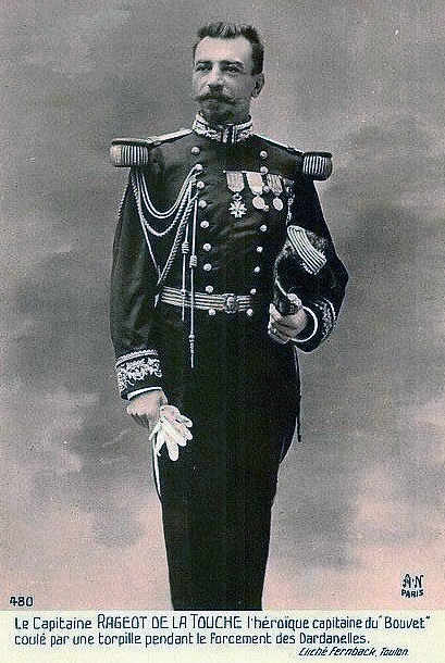 CV Valentin Rageot de la Touche - Commandant du Bouvet